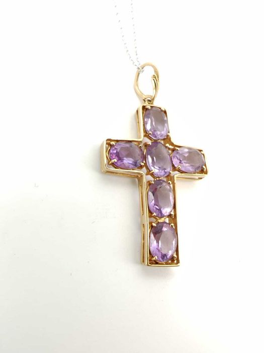 Pandativ aur 14k cu ametist