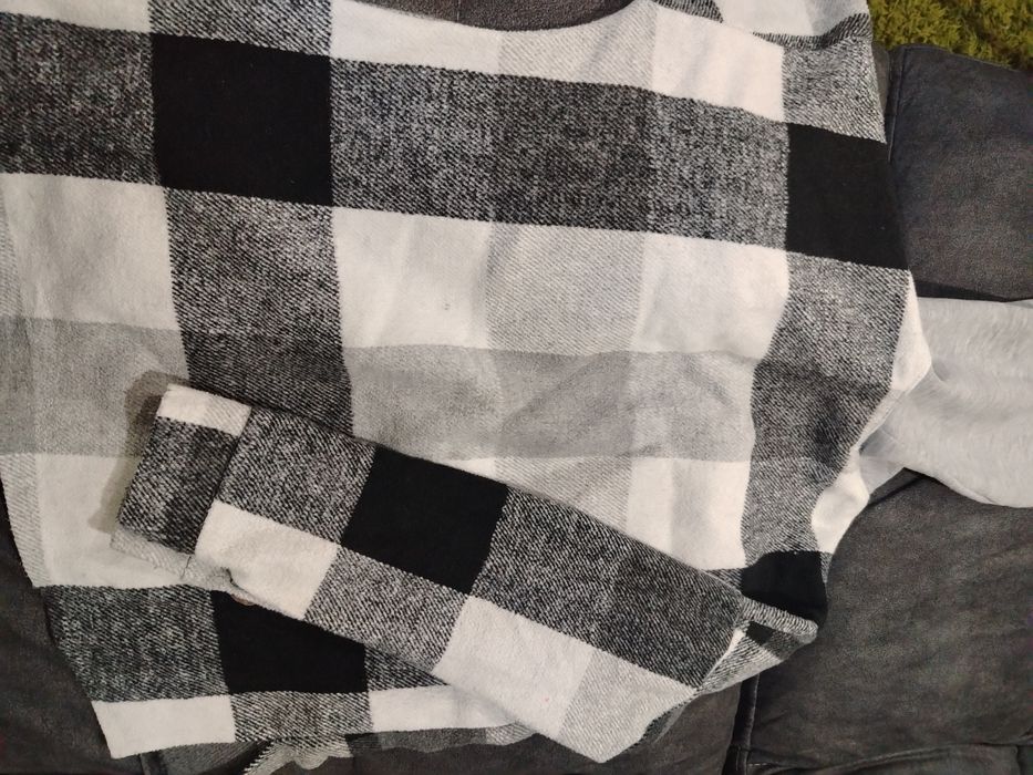 Тёплая рубашка в клетку