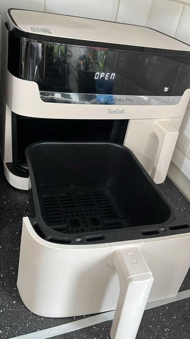 Airfrayer Tefal Dual EY901AE0, 8.3 litri 2700w, alb