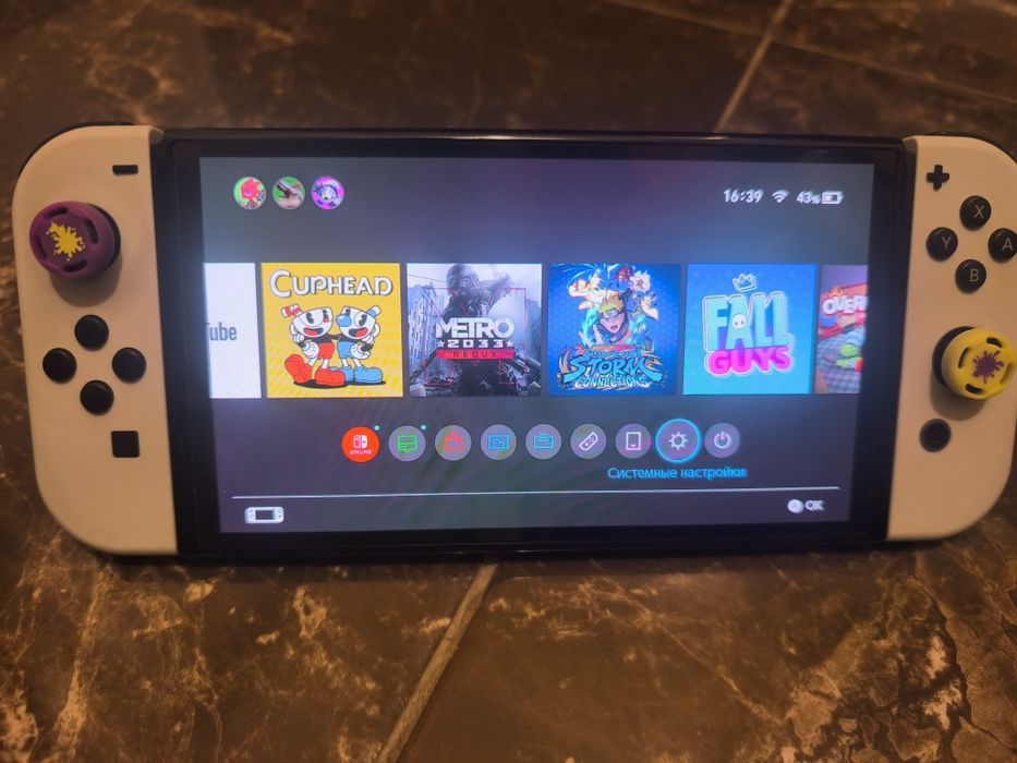 Switch oled, не прошитый