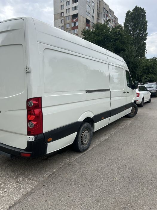 Бус под наем с шофьор – VW Crafter Maxi (Товарен, 4.30 м)