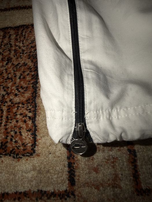 Pantaloni Nike de fas, alb curat, marimea XL