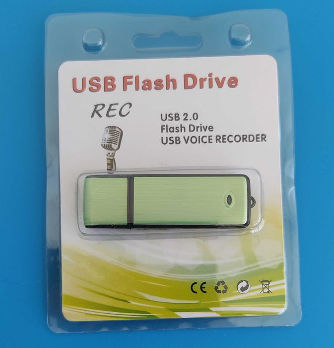 Аудио Рекордер, Подслушвател, Диктофон с гласова активация, 8gb памет