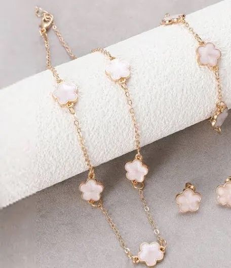 Set de bijuterii Van Cleef placate cu Aur