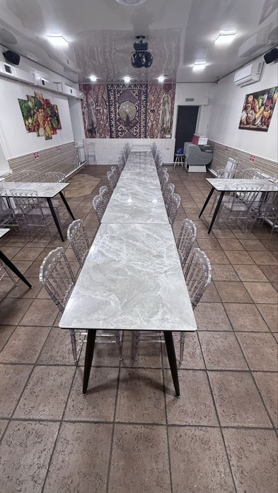 Аренда столов и стульев