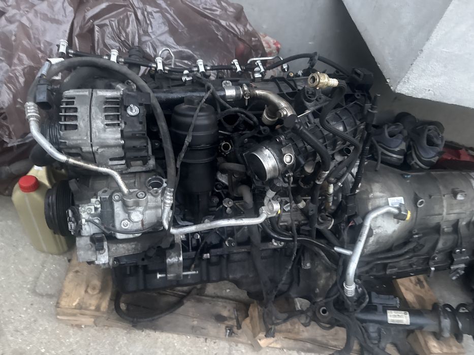 Motor BMW  N57  245 cp  pentru anexe + cutie 6hp p28