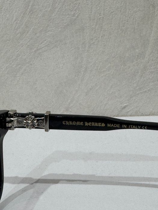 Ochelari chrome hearts negru/transparent