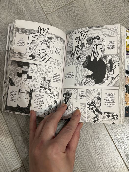 Demon Slayer manga vol 1 si vol 2