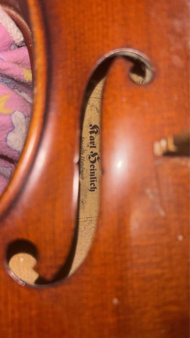 Скрипка мастеровая немецкая