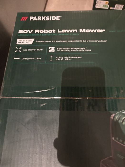 Акум.косачка робот с доп. батерия