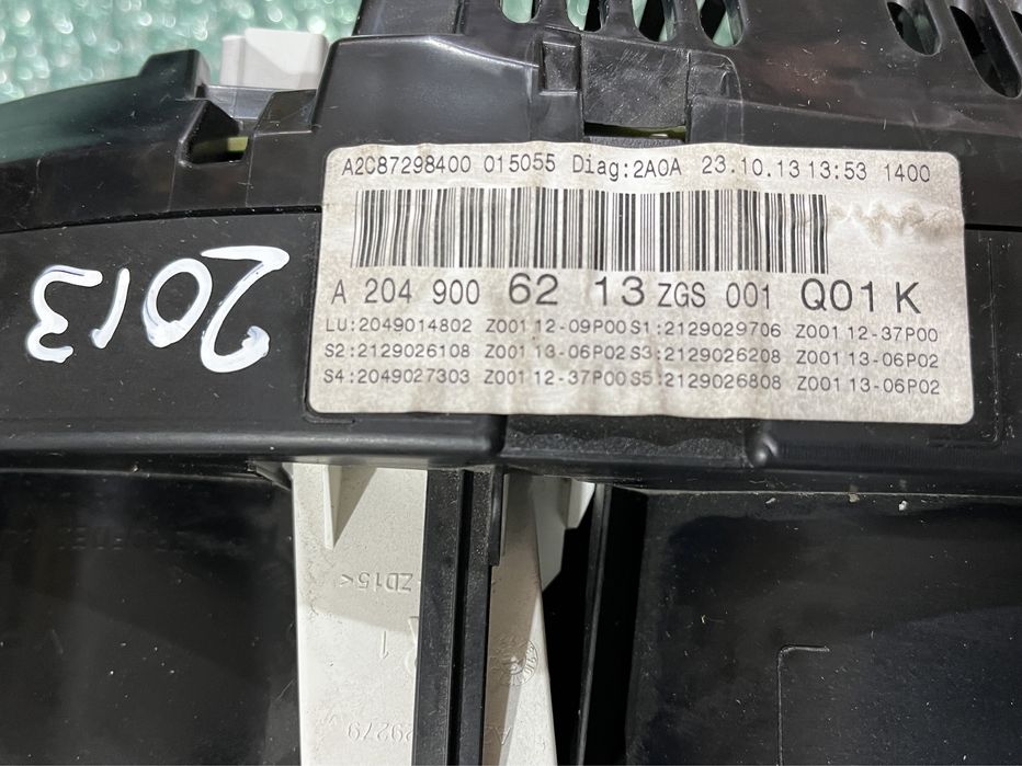 Ceas / Ceasuri bord Mercedes GLK X204 C W204