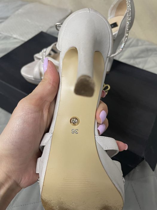 Sandale Gemelli argintii