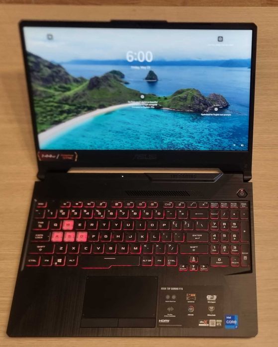 Laptop Gaming ASUS TUF F15 | i7-11800H | RTX 3050Ti | 16GB RAM