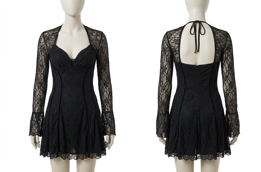 Нова черна рокля