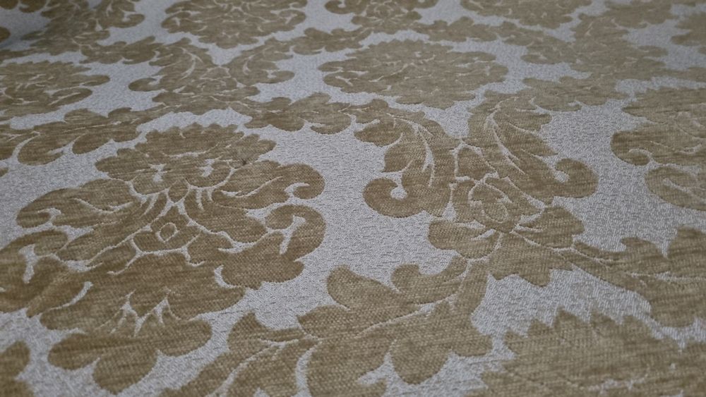 Stofă stil Baroc Floral Bej