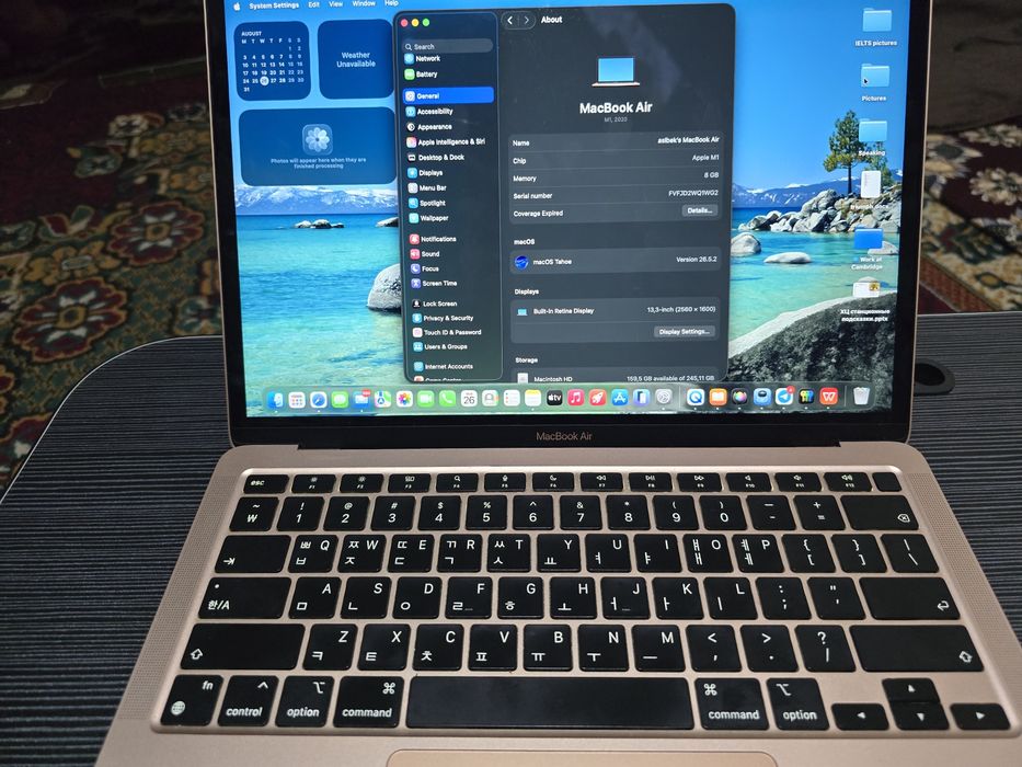 macbook air m1 256gb