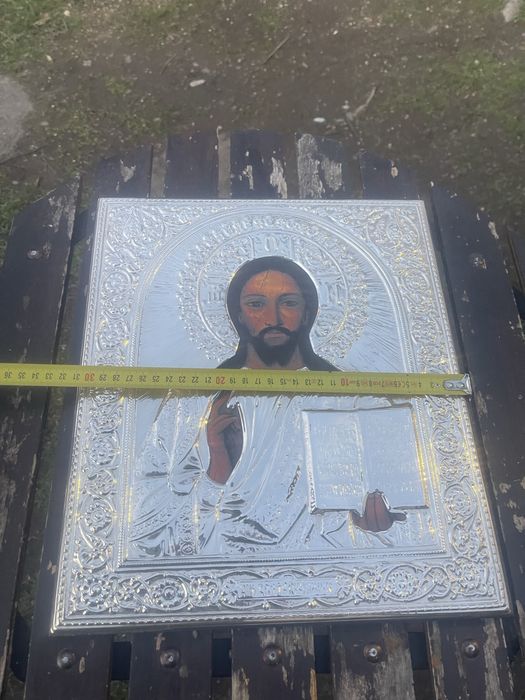 Vând icoană din argint