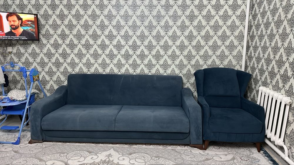 1 Диван, 1 кресло сатылады!