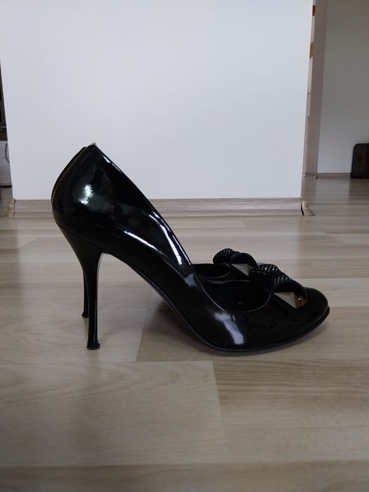 Pantofi dama piele cu toc