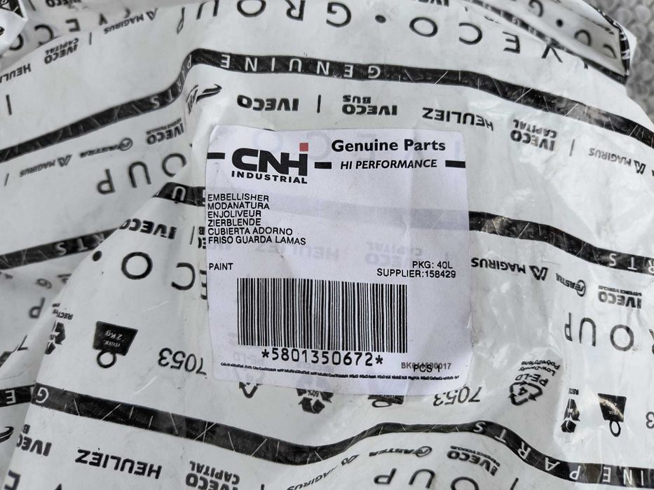 Prelungire / Fustă Bară Față Iveco Daily VI 2014 - 2024 Cod OEM 5801350672 (1C4)