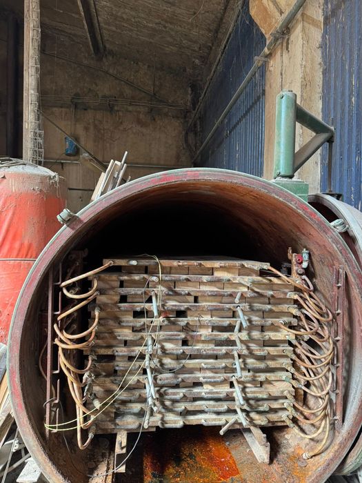 Uscator in vid pentru lemn