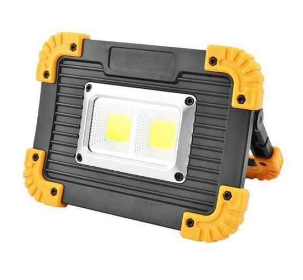 ЛЕД ПРОЖЕКТОР, LED фенер, аварийна, работна лампа: LL-812 + Батерии