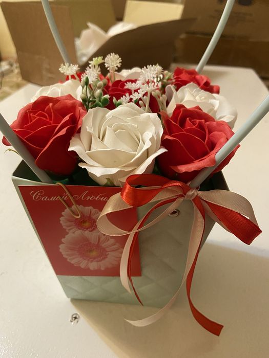 Розы. Мыльные розы. Мыльные тюльпаны