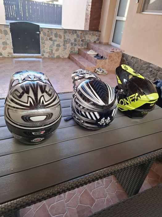 Casti moto cross enduro back flip