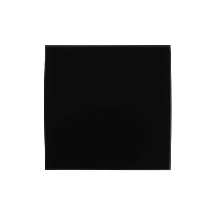 Вентилатор за баня дизайн стъкло черен мат клапа турбо дебит 169м3/ч