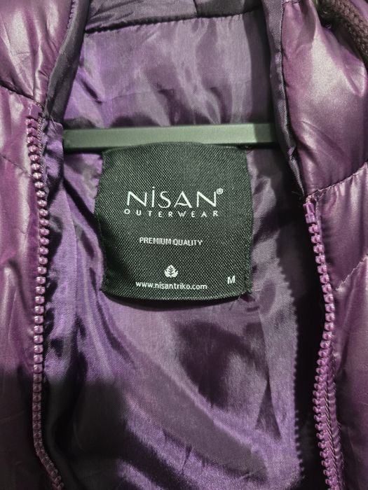 Дълъг елек грейка в лилаво