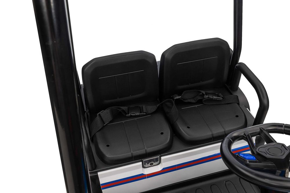 UTV electric pentru 4 copii Kinderauto Golf-Kart 2x 200W, 24V 7Ah Blue