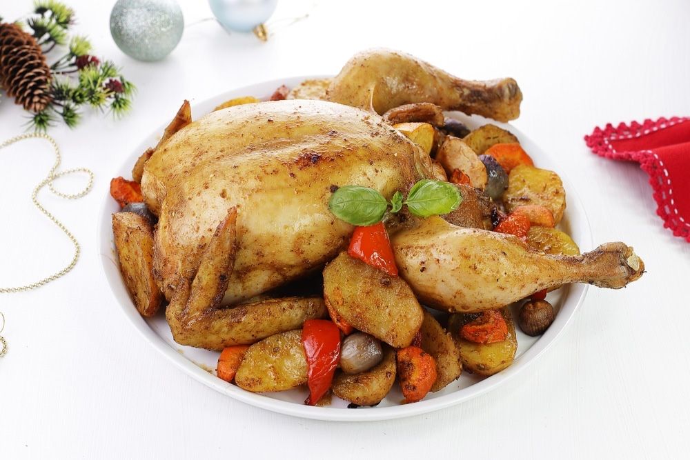 Курица на новогодний стол