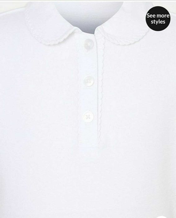 ‼️ Рубашки-поло для девочек — комфорт и практичность для школы (Англия