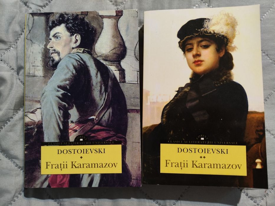 Frații Karamazov vol 1+2 noi nouțe.