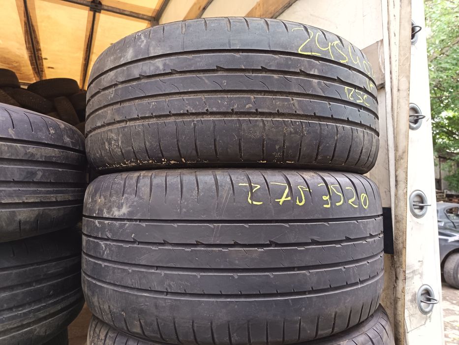 Anvelope vara 245 40 20 și 275 35 20 Goodyear runflat 2017 5.6mm