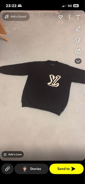 Louis Vuitton LV Intarsia Crewneck