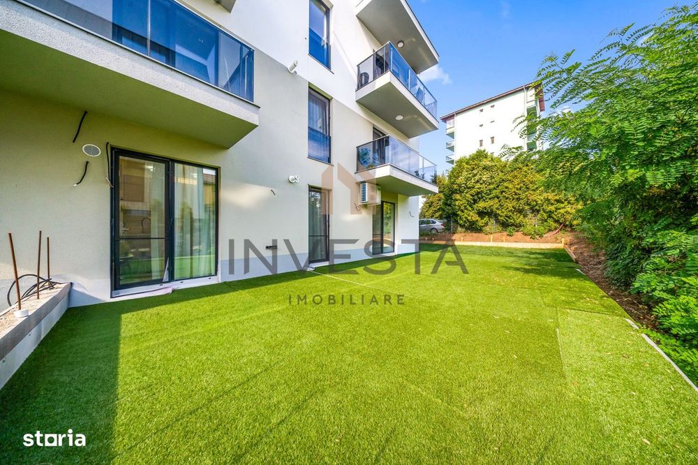 Apartament 3 camere gradina 150 mp, parcare, bloc nou, Manastur!