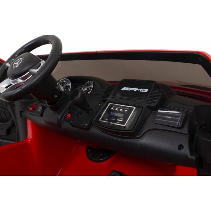 Masinuta Electrica pentru 2 copii Mercedes GLS63 AMG 4x4 24V #Rosu