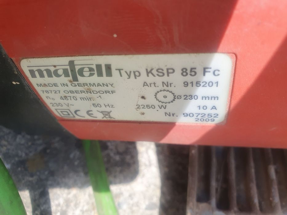 Circular Mafell ksp 85 fc