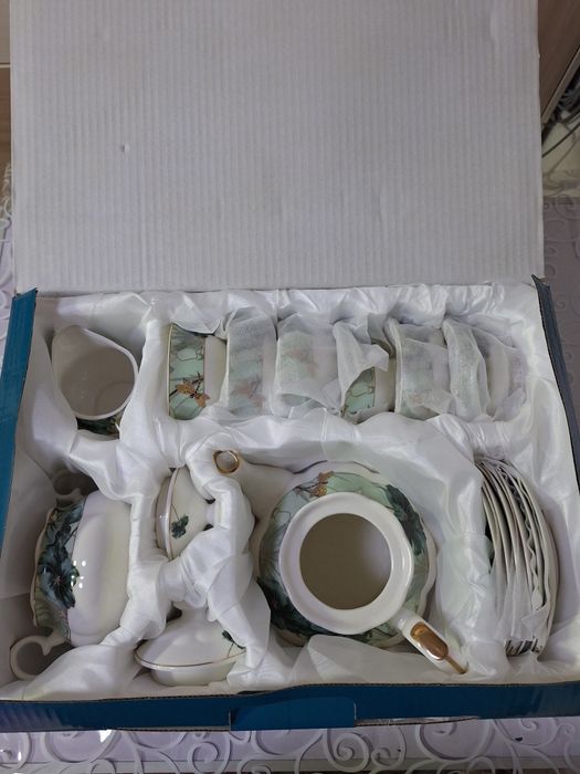 Чайный сервис новый.