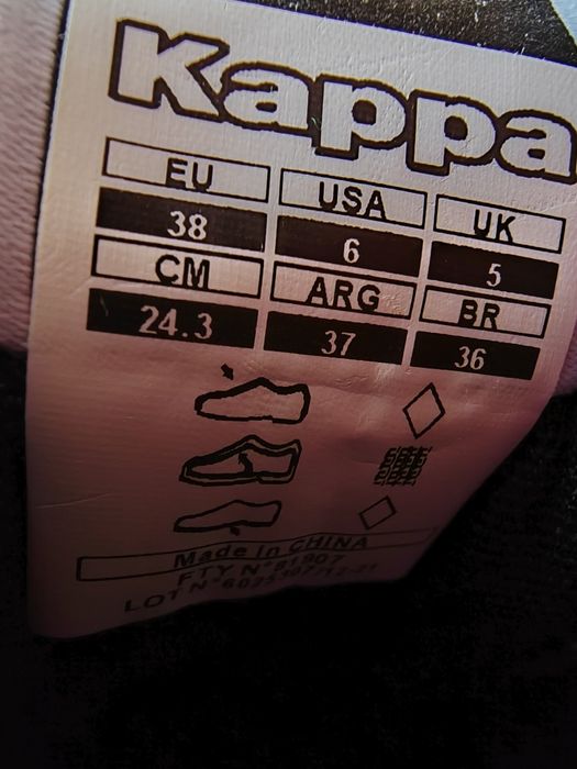 Кожени кецове Kappa 38 номер