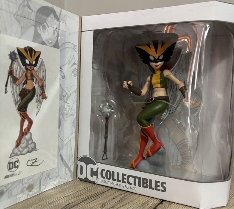 DC Collectibles Artists Alley Hawkgirl By Chrissie Zullo Vinyl Figure (нова)