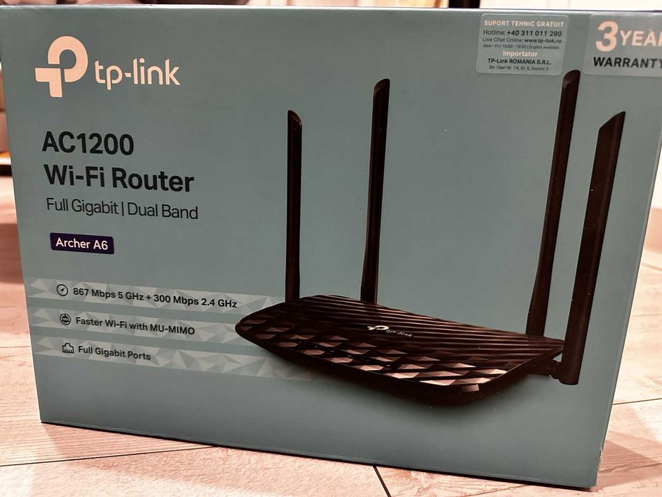Рутер  TP-Link Archer A6