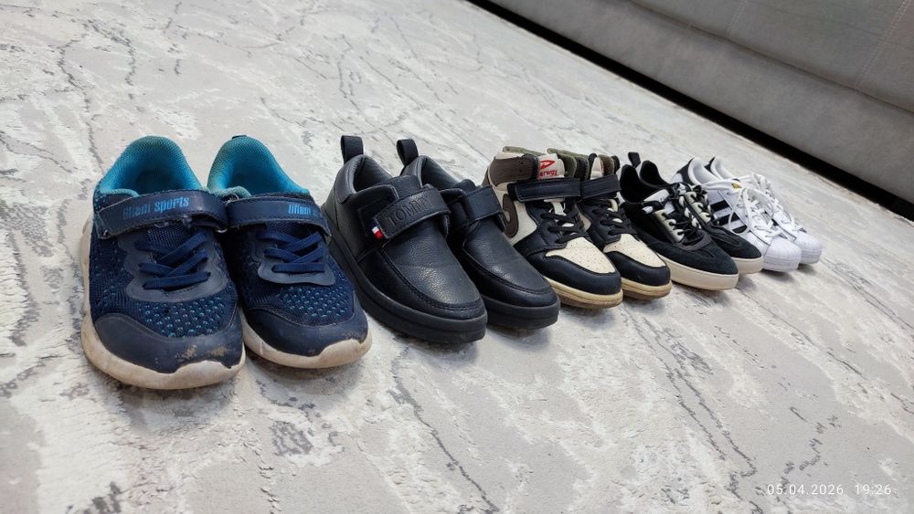 Обувь детская на мальчика 5-7 лет