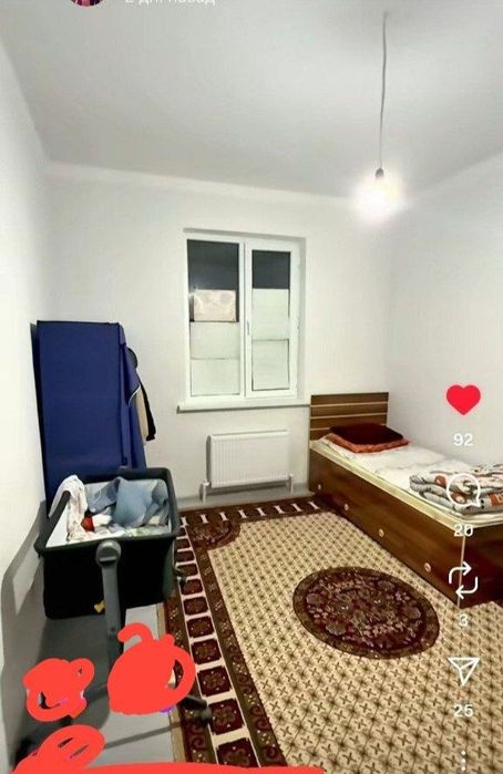 ARENDA Kvartira Chirchik shahrida 3 xonali Yengi Dilchehrada joylashga