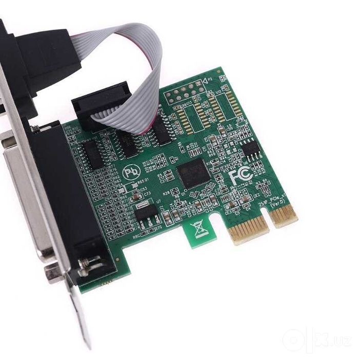 Переходная карта — адаптер RS232+LPT/PCI-Ex