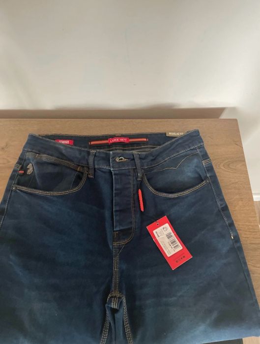 Jeans Regular bleumarin