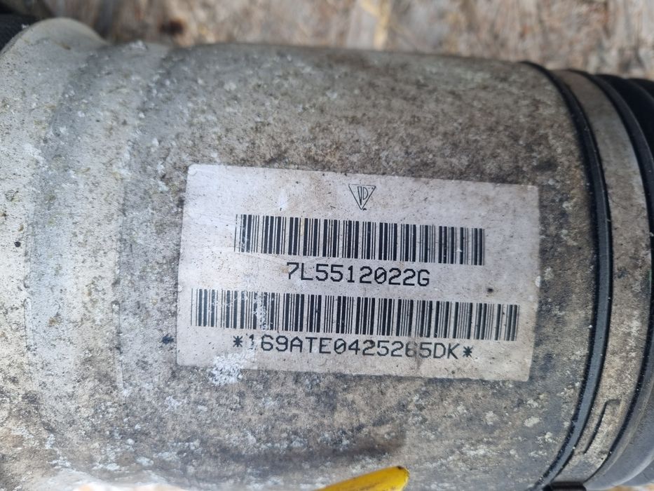 Пневмобалоны на Porsche Cayenne.