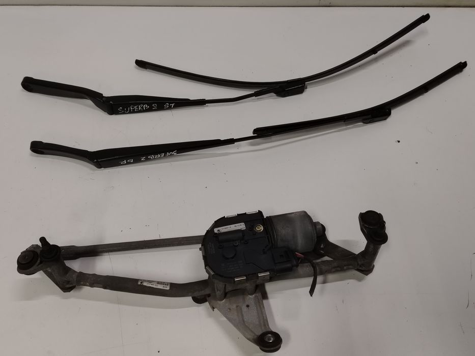 Ansamblu ghidaje ștergătoare brate motoraș Skoda Superb 2 3T1 955 023