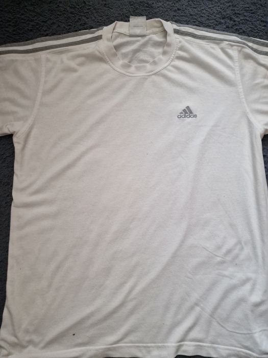Tricou Adidas Alb Classic